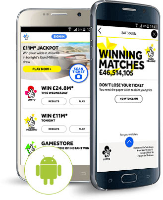 Lotto App Android
