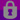 purple background padlock
