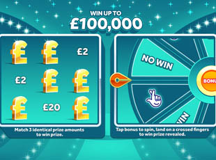 £100,000 Jackpot Teal screenshot 2